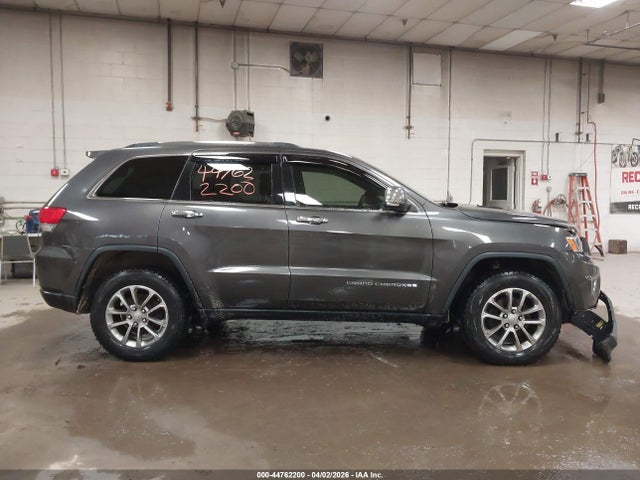 Aukcja sprzedaży 2016 Jeep Grand Cherokee Limited, vin: 1C4RJFBG4GC497869, numer aukcji: 44762200