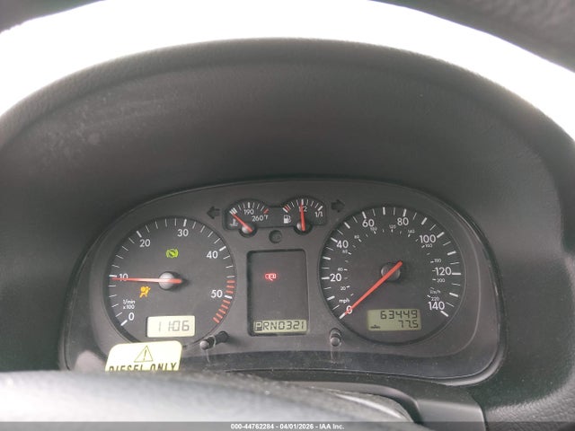 Продаж на аукціоні авто 2003 Volkswagen Golf Gl Tdi, vin: 9BWFP61J334065461, номер лоту: 44762284