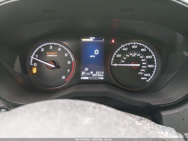 44762455 :رقم المزاد ، JF2SKARC6LH497326 vin ، 2020 Subaru Forester Sport مزاد بيع