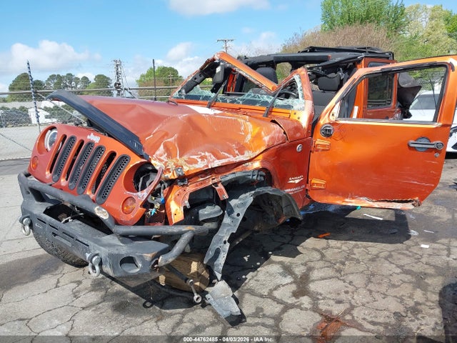 44762485 :رقم المزاد ، 1J4BA5H19BL634239 vin ، 2011 Jeep Wrangler Unlimited Sahara مزاد بيع