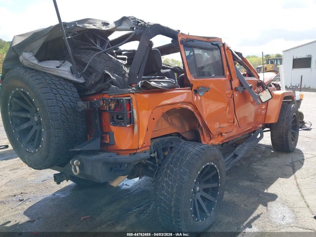 44762485 :رقم المزاد ، 1J4BA5H19BL634239 vin ، 2011 Jeep Wrangler Unlimited Sahara مزاد بيع