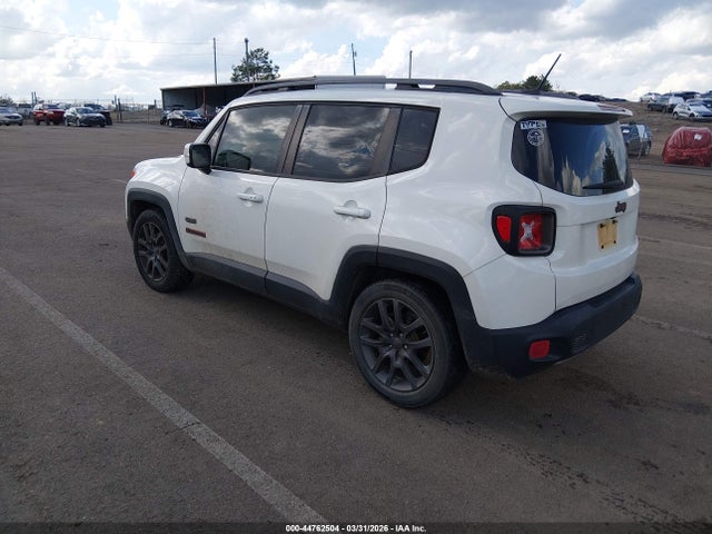 Продаж на аукціоні авто 2016 Jeep Renegade 75th Anniversary, vin: ZACCJABTXGPD04562, номер лоту: 44762504