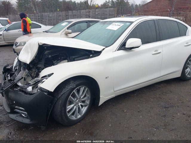 2015 Infiniti Q50 Premium მანქანა იყიდება აუქციონზე, vin: JN1BV7AR1FM396704, აუქციონის ნომერი: 44762508