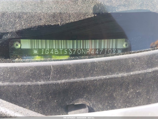 44762523 :رقم المزاد ، 1G4BT5370NR447108 vin ، 1992 Buick Roadmaster Limited مزاد بيع
