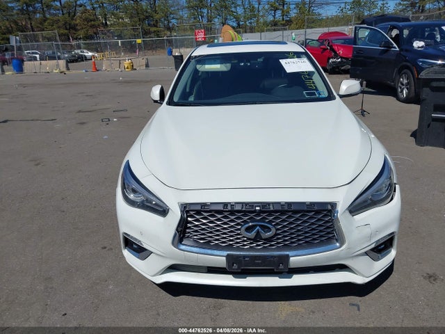 2019 Infiniti Q50 3.0t Luxe მანქანა იყიდება აუქციონზე, vin: JN1EV7AR8KM593747, აუქციონის ნომერი: 44762526