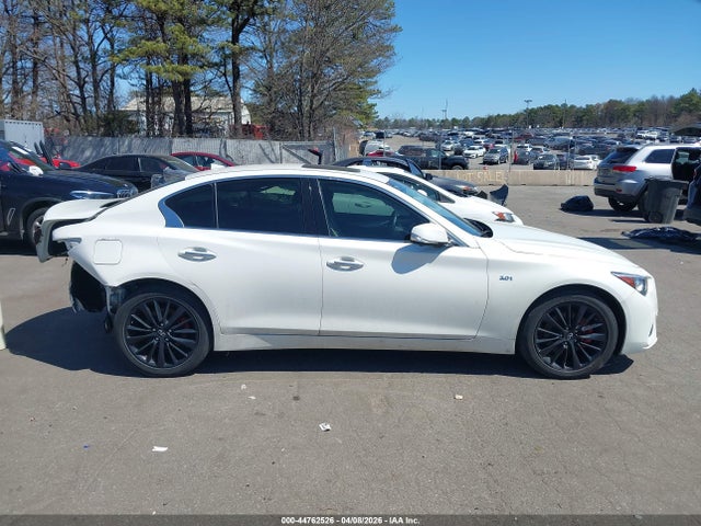 2019 Infiniti Q50 3.0t Luxe მანქანა იყიდება აუქციონზე, vin: JN1EV7AR8KM593747, აუქციონის ნომერი: 44762526