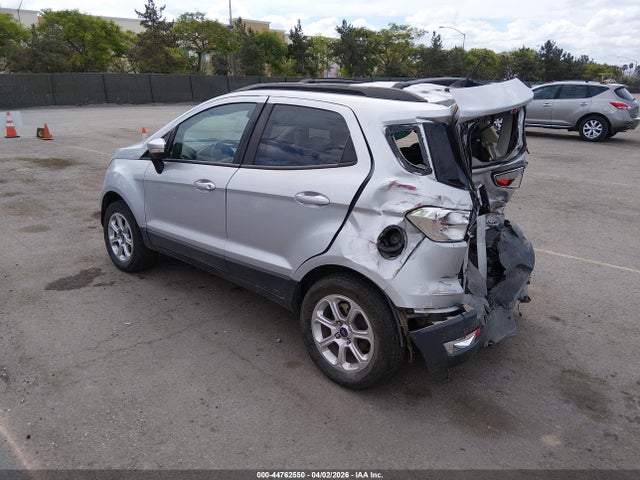 Aukcja sprzedaży 2021 Ford Ecosport Se, vin: MAJ6S3GL2MC405857, numer aukcji: 44762550