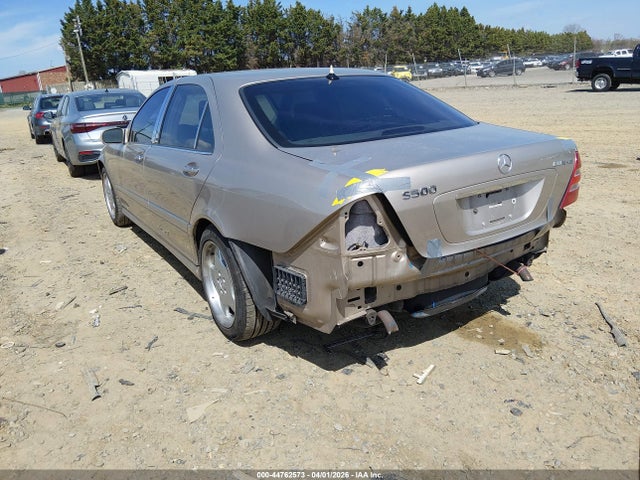 Aukcja sprzedaży 2001 Mercedes-benz S 430, vin: WDBNG70JX1A167768, numer aukcji: 44762573