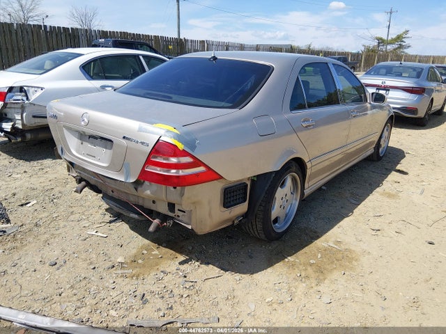 Aukcja sprzedaży 2001 Mercedes-benz S 430, vin: WDBNG70JX1A167768, numer aukcji: 44762573