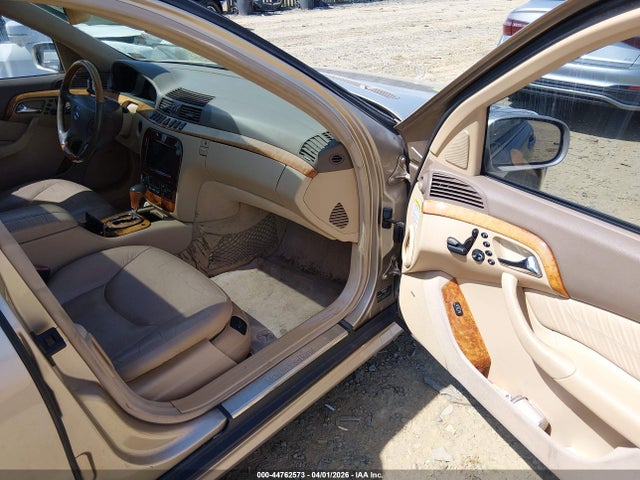 Aukcja sprzedaży 2001 Mercedes-benz S 430, vin: WDBNG70JX1A167768, numer aukcji: 44762573