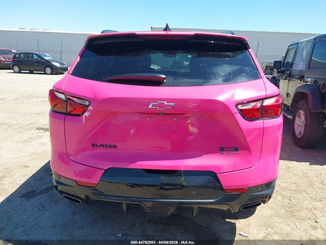 44762583 :رقم المزاد ، 3GNKBERS0KS702634 vin ، 2019 Chevrolet Blazer Rs مزاد بيع