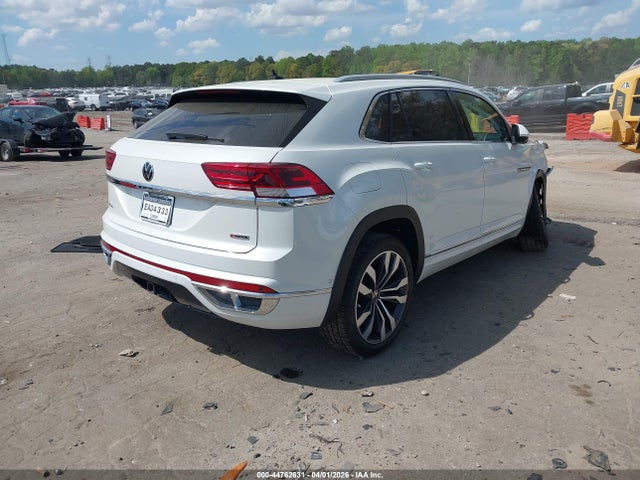 44762631 :رقم المزاد ، 1V2FE2CA6NC218962 vin ، 2022 Volkswagen Atlas Cross Sport 3.6l V6 Sel Premium R-line مزاد بيع