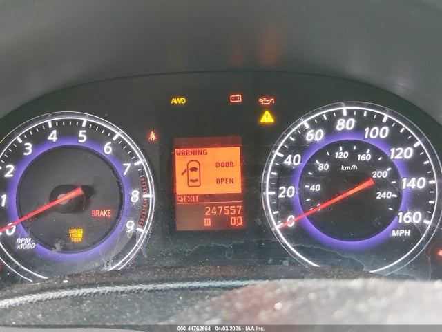2009 Infiniti G37x მანქანა იყიდება აუქციონზე, vin: JNKCV61F19M053637, აუქციონის ნომერი: 44762664