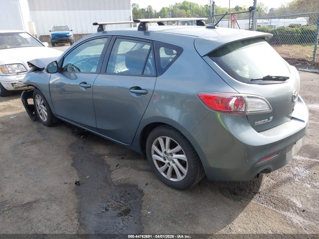 2012 Mazda Mazda3 I Grand Touring მანქანა იყიდება აუქციონზე, vin: JM1BL1M70C1671874, აუქციონის ნომერი: 44762691