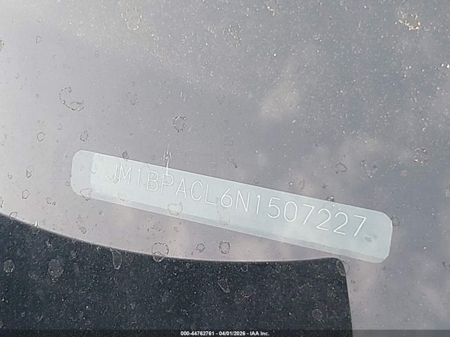 Продаж на аукціоні авто 2022 Mazda Mazda3 Carbon Edition, vin: JM1BPACL6N1507227, номер лоту: 44762761