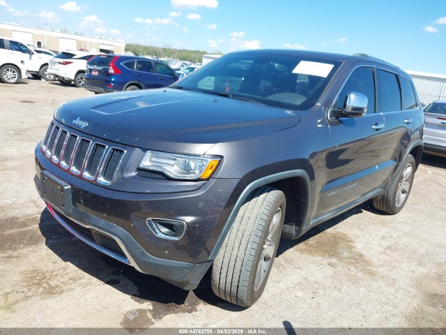 2016 Jeep Grand Cherokee Limited მანქანა იყიდება აუქციონზე, vin: 1C4RJEBG7GC418866, აუქციონის ნომერი: 44762785