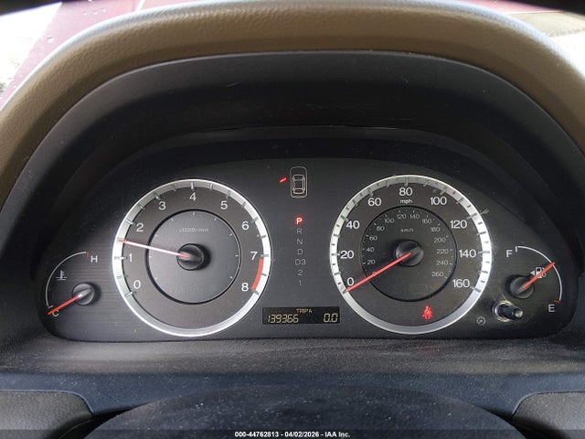 44762813 :رقم المزاد ، 1HGCP26878A058227 vin ، 2008 Honda Accord 2.4 Ex-l مزاد بيع