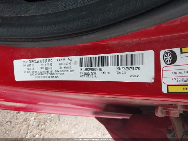 2011 DODGE AVENGER 1B3BD2FB2BN584880 Photo 8