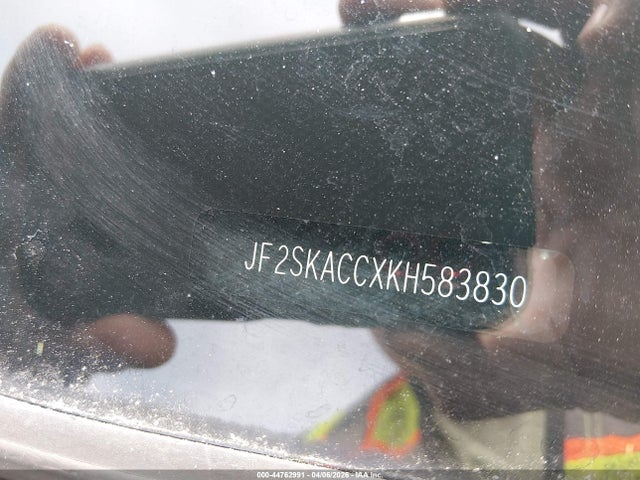 2019 SUBARU FORESTER JF2SKACCXKH583830 Photo 8