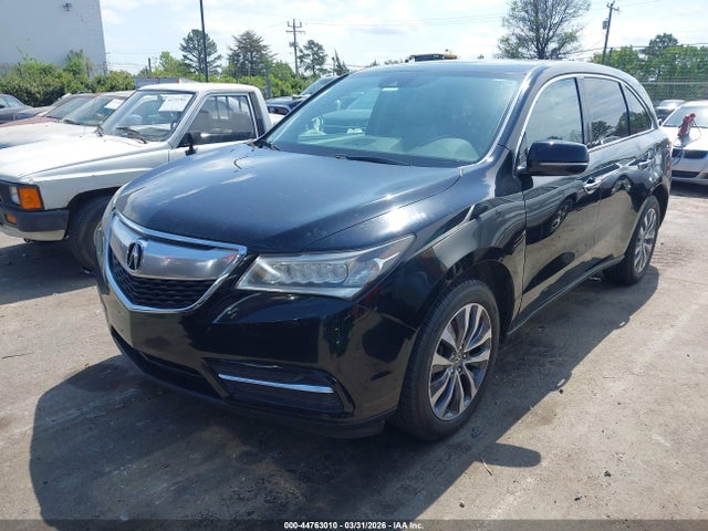 Продажа на аукционе авто 2016 Acura Mdx Technology   Acurawatch Plus Packages/technology Package, vin: 5FRYD4H44GB046222, номер лота: 44763010