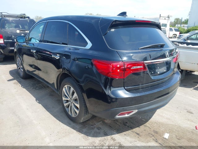 Продажа на аукционе авто 2016 Acura Mdx Technology   Acurawatch Plus Packages/technology Package, vin: 5FRYD4H44GB046222, номер лота: 44763010