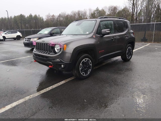 Aukcja sprzedaży 2016 Jeep Renegade Trailhawk, vin: ZACCJBCT6GPC78398, numer aukcji: 44763011