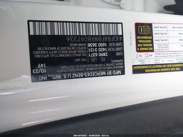 44763021 :رقم المزاد ، 4JGFB4FB8RB097336 vin ، 2024 Mercedes-benz Gle 350 4matic مزاد بيع