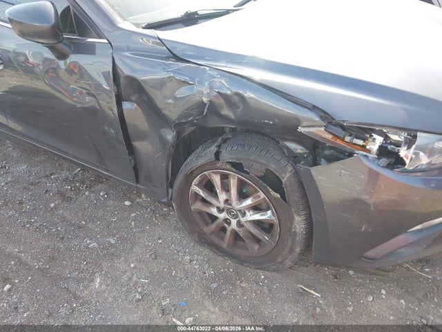44763022 :رقم المزاد ، 3MZBM1U78GM323646 vin ، 2016 Mazda Mazda3 I Sport مزاد بيع
