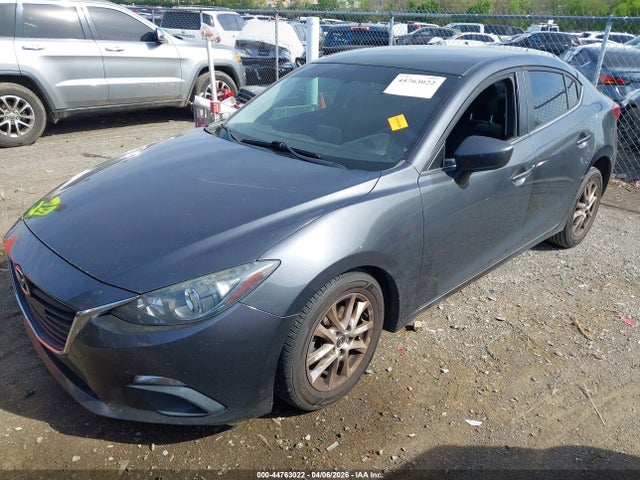 44763022 :رقم المزاد ، 3MZBM1U78GM323646 vin ، 2016 Mazda Mazda3 I Sport مزاد بيع