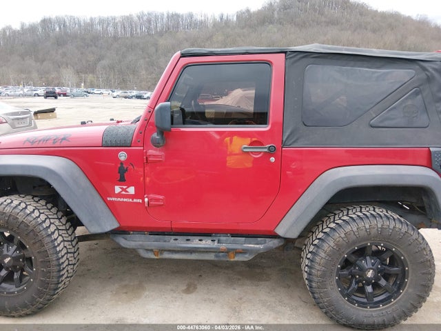 44763060 :رقم المزاد ، 1J4FA24177L135257 vin ، 2007 Jeep Wrangler X مزاد بيع