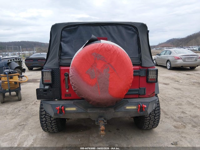 44763060 :رقم المزاد ، 1J4FA24177L135257 vin ، 2007 Jeep Wrangler X مزاد بيع