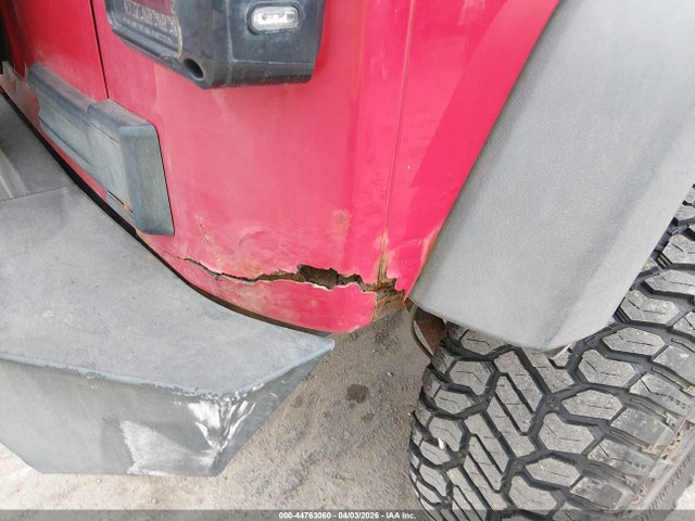 44763060 :رقم المزاد ، 1J4FA24177L135257 vin ، 2007 Jeep Wrangler X مزاد بيع