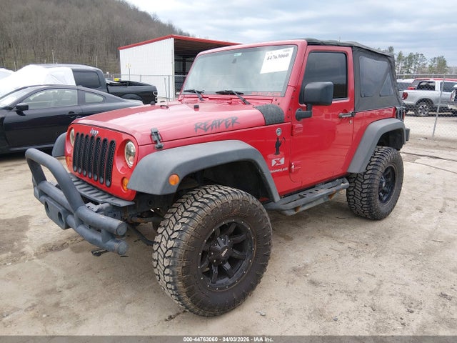 44763060 :رقم المزاد ، 1J4FA24177L135257 vin ، 2007 Jeep Wrangler X مزاد بيع