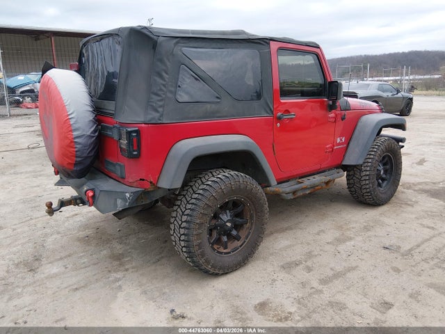 44763060 :رقم المزاد ، 1J4FA24177L135257 vin ، 2007 Jeep Wrangler X مزاد بيع
