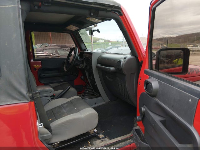 44763060 :رقم المزاد ، 1J4FA24177L135257 vin ، 2007 Jeep Wrangler X مزاد بيع
