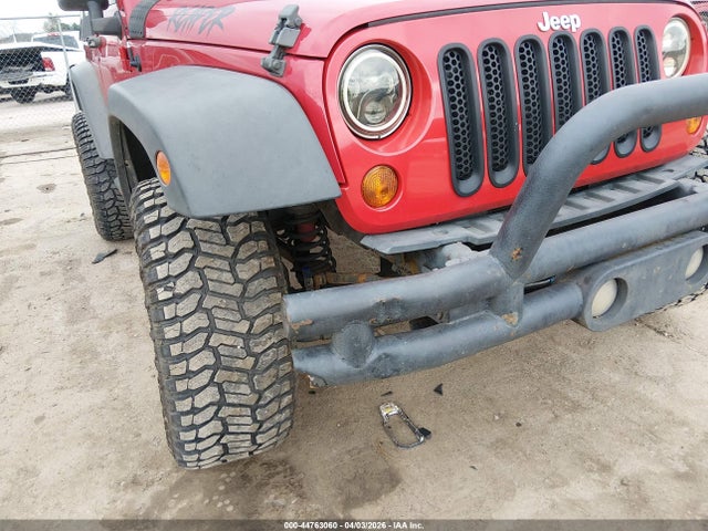 44763060 :رقم المزاد ، 1J4FA24177L135257 vin ، 2007 Jeep Wrangler X مزاد بيع