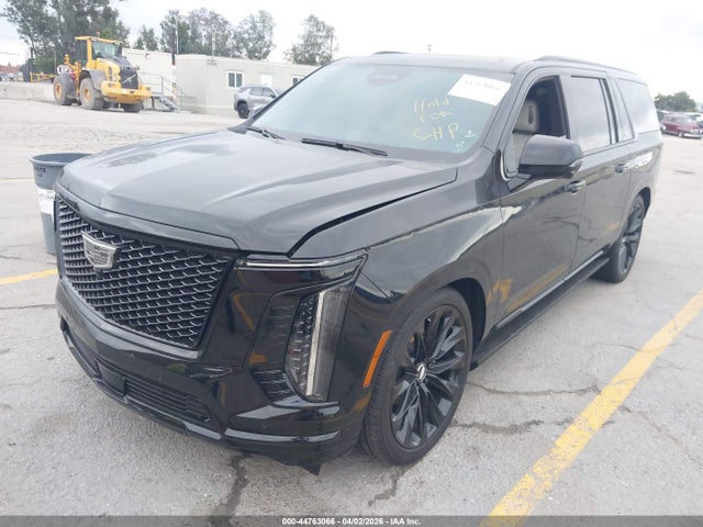 44763066 :رقم المزاد ، 1GYS9RRL5SR302599 vin ، 2025 Cadillac Escalade Esv Sport Platinum مزاد بيع