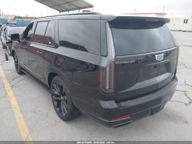 44763066 :رقم المزاد ، 1GYS9RRL5SR302599 vin ، 2025 Cadillac Escalade Esv Sport Platinum مزاد بيع