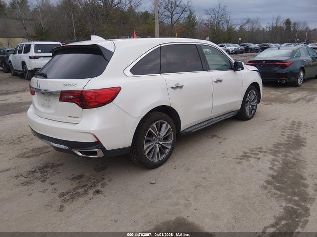 Продаж на аукціоні авто 2017 Acura Mdx Technology Package, vin: 5FRYD4H51HB018498, номер лоту: 44763097