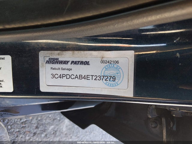 44763110 :رقم المزاد ، 3C4PDCAB4ET237279 vin ، 2014 Dodge Journey American Value Pkg مزاد بيع