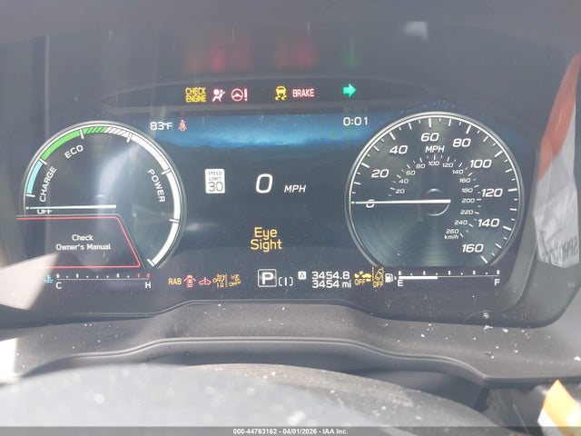 44763162 :رقم المزاد ، JF2SLSRD8SH437476 vin ، 2025 Subaru Forester Limited Hybrid مزاد بيع