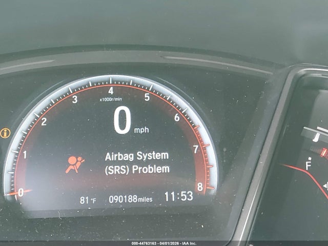 2018 Honda Civic Si მანქანა იყიდება აუქციონზე, vin: 2HGFC1E5XJH704104, აუქციონის ნომერი: 44763163
