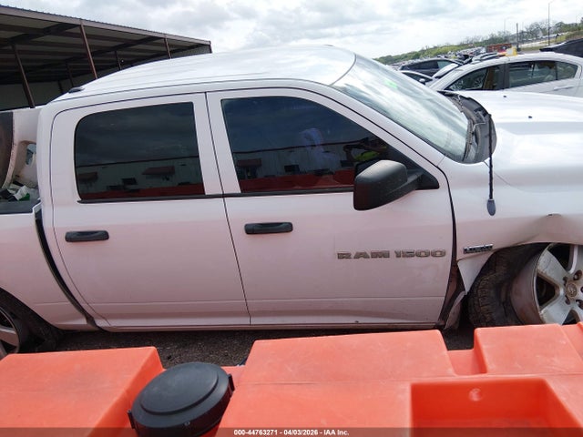 2012 Ram 1500 St მანქანა იყიდება აუქციონზე, vin: 1C6RD7KT1CS139713, აუქციონის ნომერი: 44763271