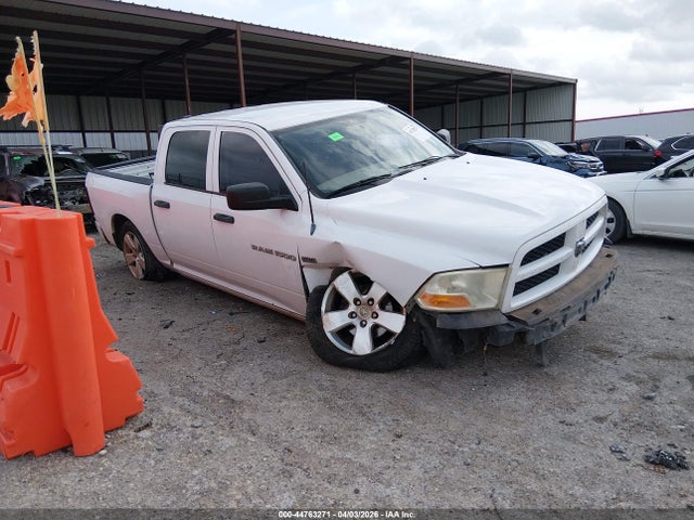 2012 Ram 1500 St მანქანა იყიდება აუქციონზე, vin: 1C6RD7KT1CS139713, აუქციონის ნომერი: 44763271