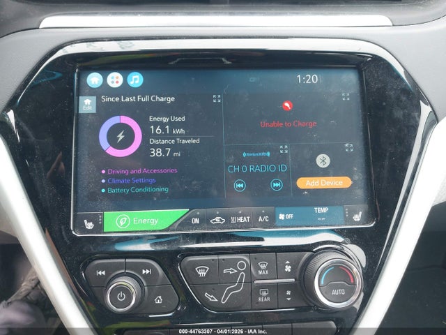 1G1FY6S01M4109156 Chevrolet Bolt Ev Fwd Lt