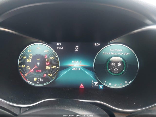 44763313 :رقم المزاد ، 55SWF8EB2KU298913 vin ، 2019 Mercedes-benz C 300 4matic مزاد بيع