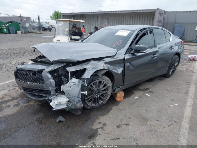 44763479 :رقم المزاد ، JN1BV7AP0FM335715 vin ، 2015 Infiniti Q50 Premium مزاد بيع