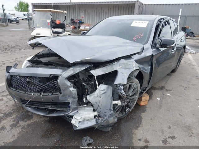 44763479 :رقم المزاد ، JN1BV7AP0FM335715 vin ، 2015 Infiniti Q50 Premium مزاد بيع