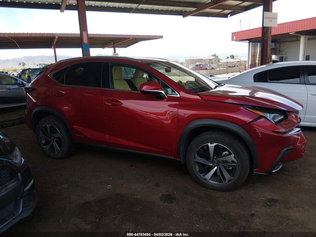 44763494 :رقم المزاد ، JTJGJRDZ2M2167640 vin ، 2021 Lexus Nx 300h مزاد بيع