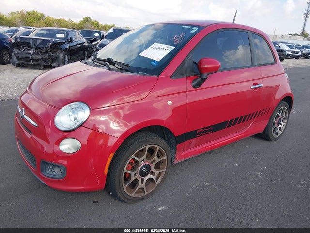 2012 FIAT 500 3C3CFFBR2CT366628 Photo 1